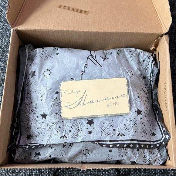 NIB Vintage Havana Leather Mavis High Top Toddler Sneakers Size 8 - Picture 12 of 15